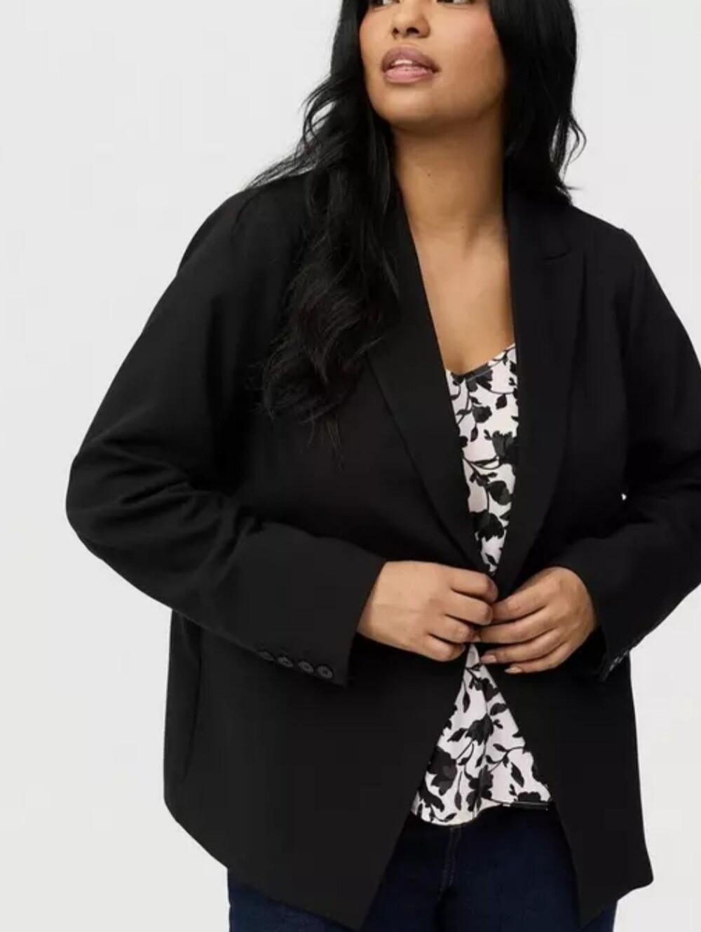 Torrid Studio Twill Classic Tailored Blazer, NWT